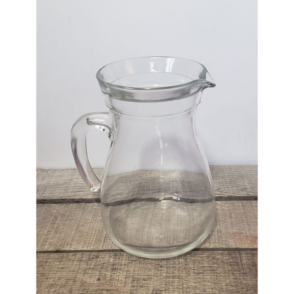 VINTAGE CERVE Clear Glass Carafe Pitcher